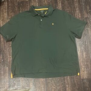Izod Green Polo Shirt Classic Piqué Knit - 3XL